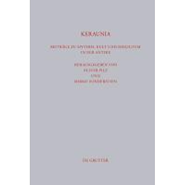 Keraunia / Beiträge zur Altertumskunde Bd.298