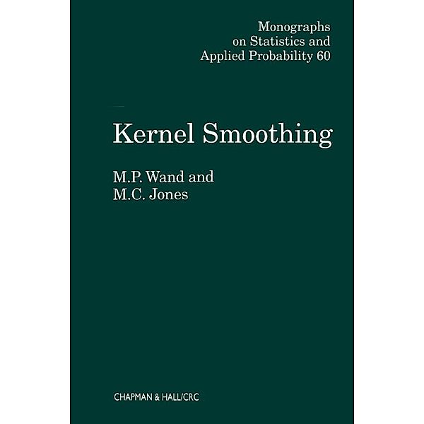 Kernel Smoothing, M. P. Wand, M. C. Jones