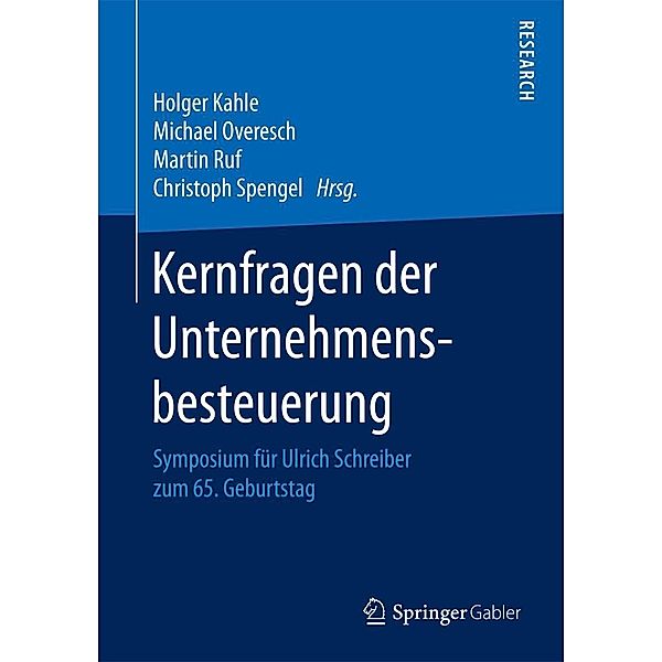 Kernfragen der Unternehmensbesteuerung