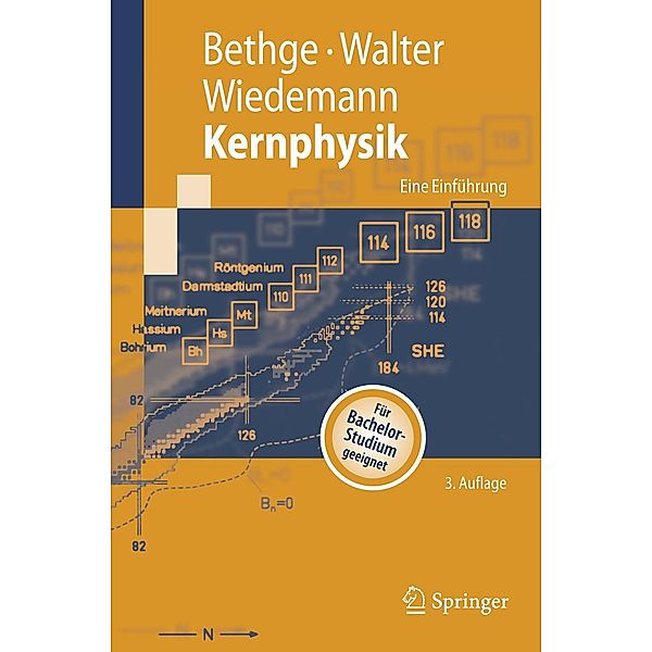 Kernphysik / Springer-Lehrbuch, Klaus Bethge, Gertrud Walter, Bernhard Wiedemann