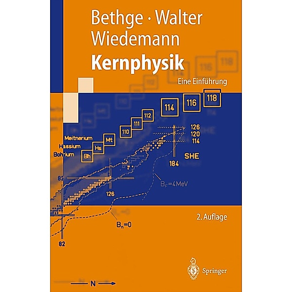 Kernphysik / Springer-Lehrbuch, Klaus Bethge, Gertrud Walter, Bernhard Wiedemann