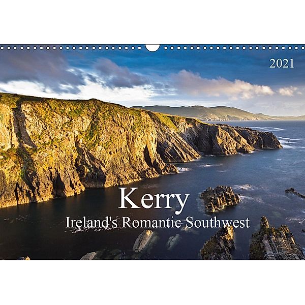 Kerry - Ireland's Romantic Southwest (Wall Calendar 2021 DIN A3 Landscape), Holger Hess