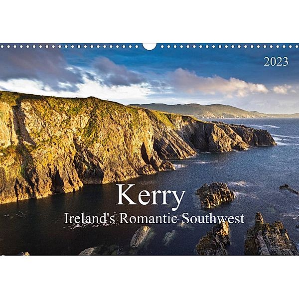 Kerry - Ireland's Romantic Southwest (Wall Calendar 2023 DIN A3 Landscape), Holger Hess