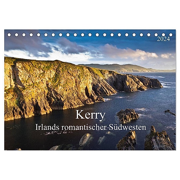 Kerry - Irlands romantischer Südwesten (Tischkalender 2024 DIN A5 quer), CALVENDO Monatskalender, Holger Hess