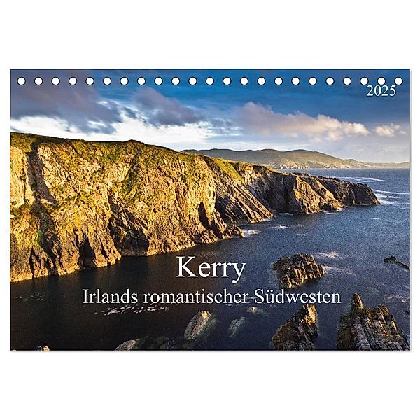Kerry - Irlands romantischer Südwesten (Tischkalender 2025 DIN A5 quer), CALVENDO Monatskalender, Calvendo, Holger Hess