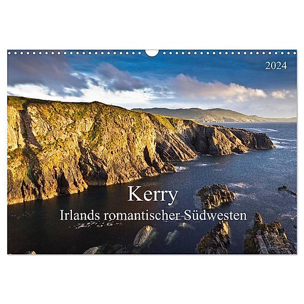 Kerry - Irlands romantischer Südwesten (Wandkalender 2024 DIN A3 quer), CALVENDO Monatskalender, Holger Hess