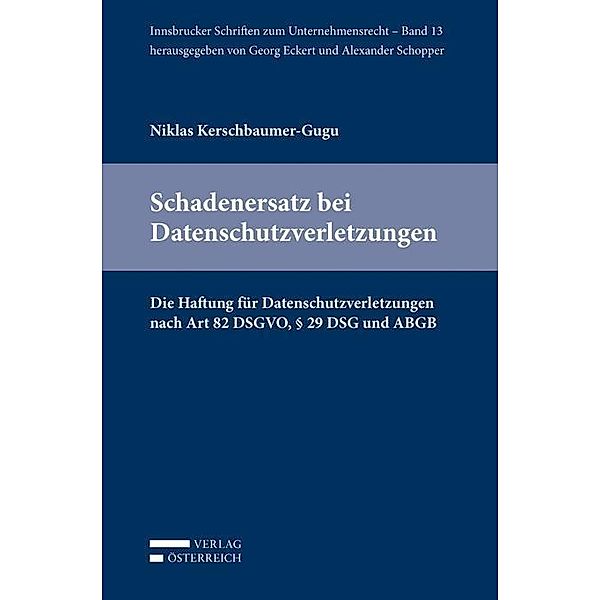 Kerschbaumer-Gugu, N: Schadenersatz bei Datenschutzverletzun, Niklas Kerschbaumer-Gugu