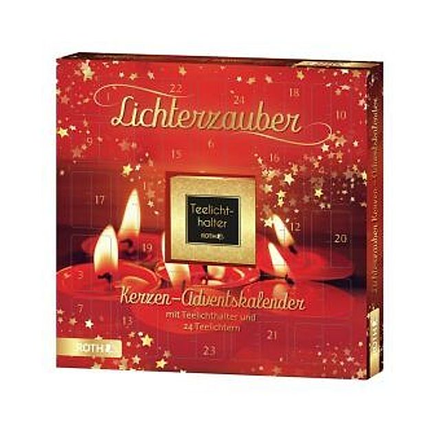 Kerzen-Adventskalender Lichterzauber - Kalender bei Weltbild.ch