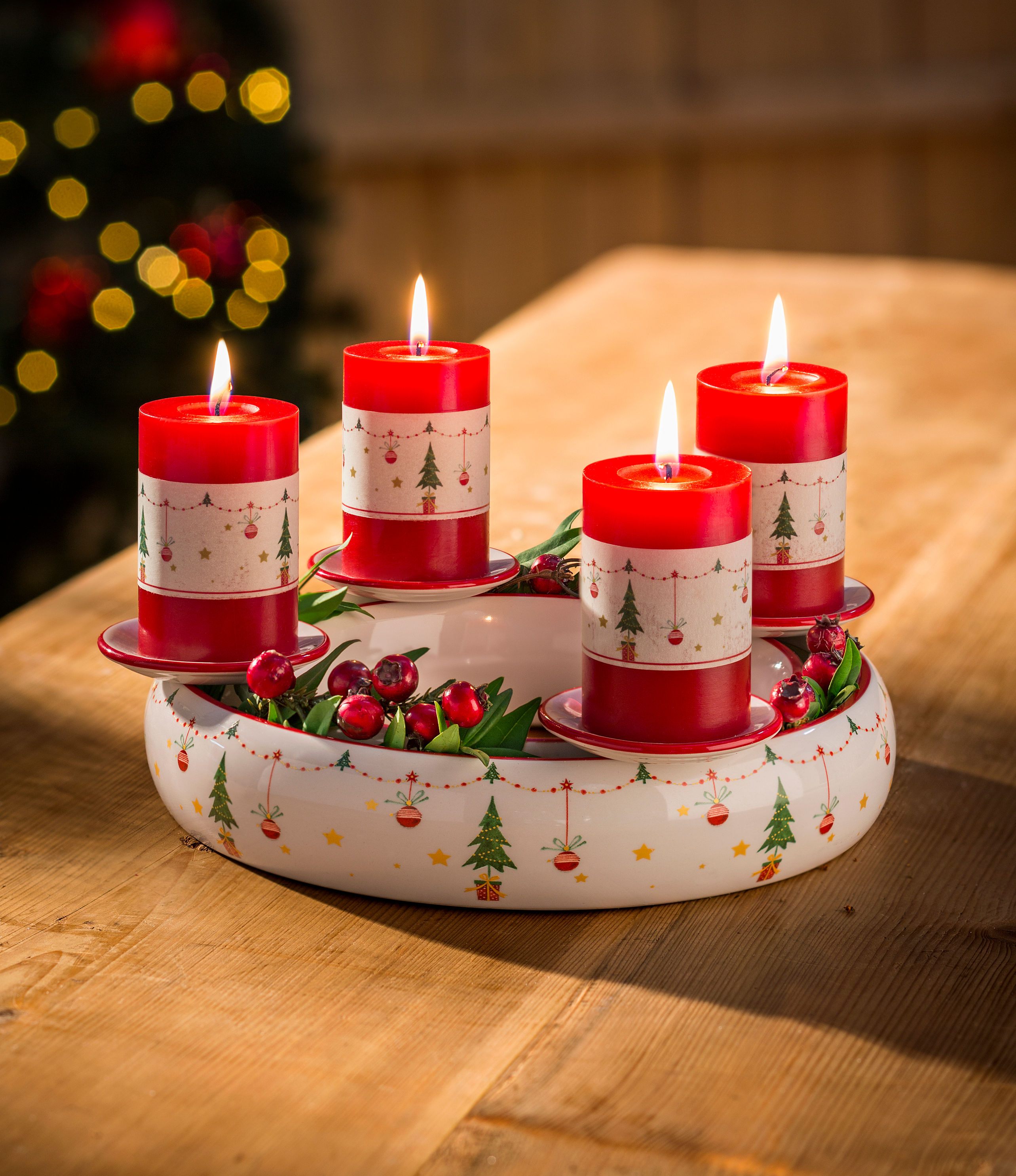 Kerzenkranz Frohe Weihnacht - Kommentare - Weltbild.at