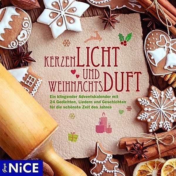 Kerzenlicht und Weihnachtsduft, Audio-CD, Rainer Maria Rilke, Heinrich Heine, August Heinrich Hoffmann Von Fallersleben, Wilhelm Busch