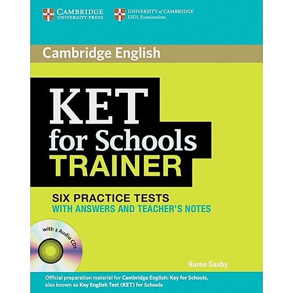 KET f. Schools Trainer/Practice Tests with answers and 2 CDs