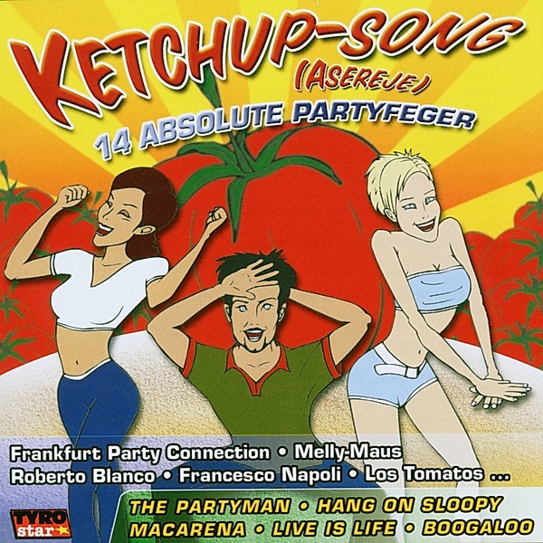 Ketchup Song - 14 Partyfeger, Diverse Interpreten