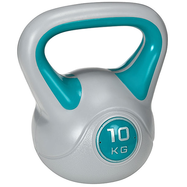 Kettlebell mit Griff blau (Farbe: blau)