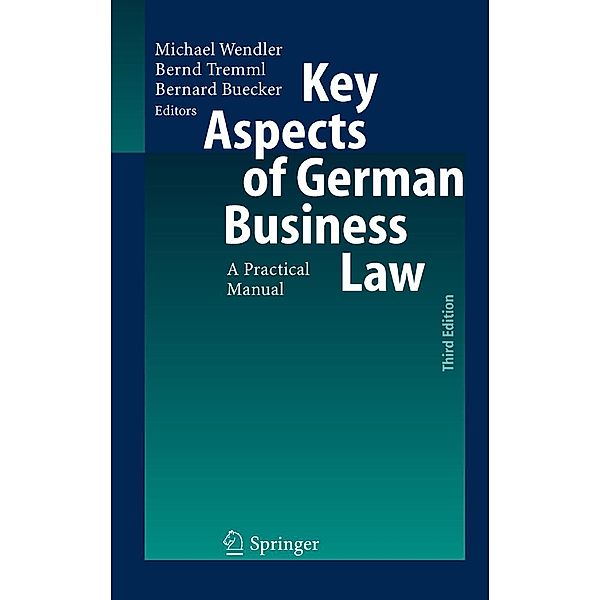 Key Aspects of German Business Law