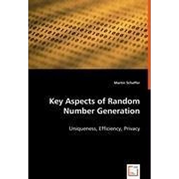 Key Aspects of Random Number Generation, Martin Schaffer