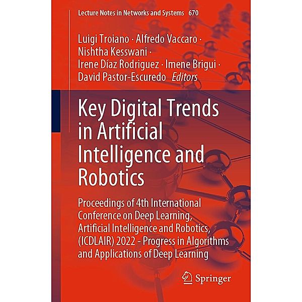 Key Digital Trends in Artificial Intelligence and Robotics / Lecture Notes in Networks and Systems Bd.670