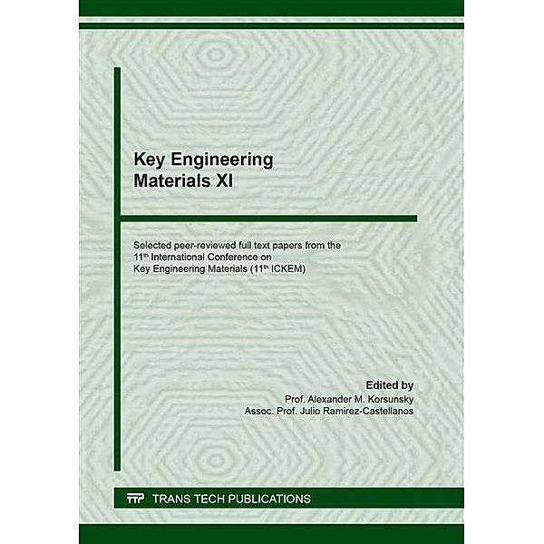 Key Engineering Materials XI