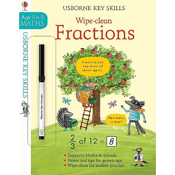 Key Skills / Wipe-clean Fractions 8-9, Kristie Pickersgill