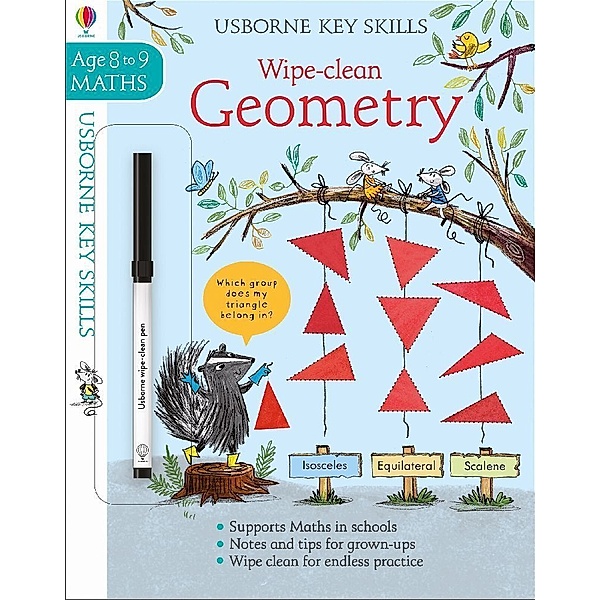 Key Skills / Wipe-Clean Geometry 8-9, Holly Bathie