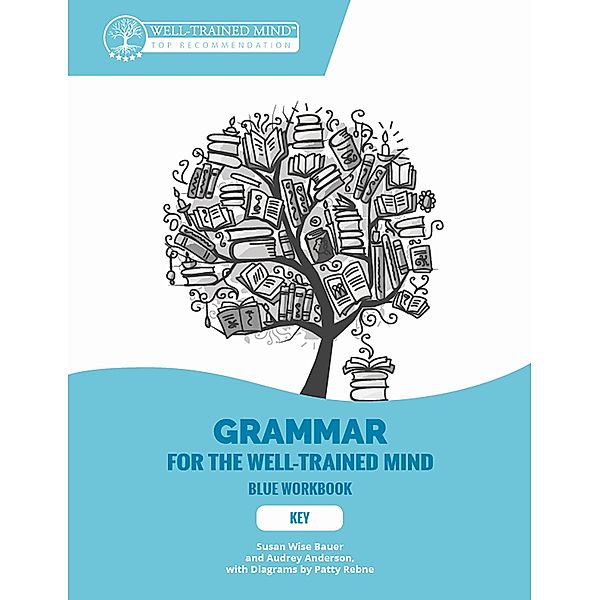 Key to Blue Workbook: A Complete Course for Young Writers, Aspiring Rhetoricians, and Anyone Else Who Needs to Understand How English Works (Grammar for the Well-Trained Mind) / Grammar for the Well-Trained Mind Bd.0, Susan Wise Bauer