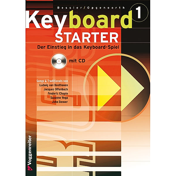 Keyboard-Starter, m. Audio-CD.Bd.1, Norbert Opgenoorth, Jeromy Bessler