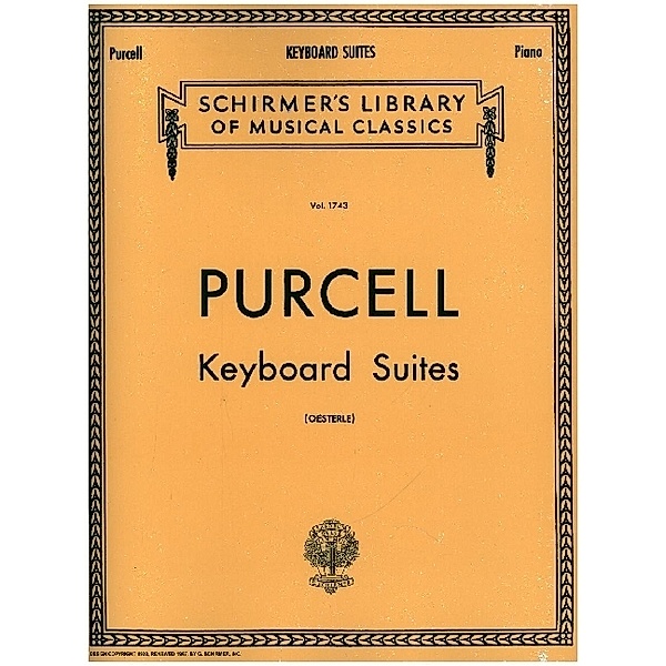 Keyboard Suites, Henry Purcell, Louis Oesterle