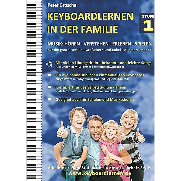 Keyboardlernen in der Familie (Stufe 1), Peter Grosche