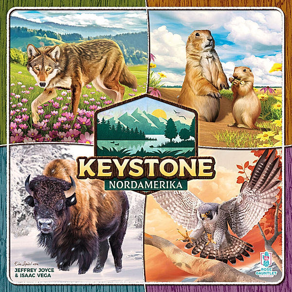 Asmodee, Rose Gauntlet Keystone Nordamerika (Spiel), Jeffrey Joyce, Isaac Vega