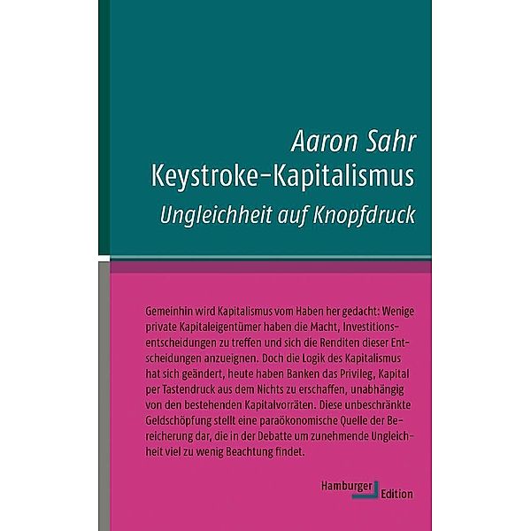Keystroke-Kapitalismus, Aaron Sahr