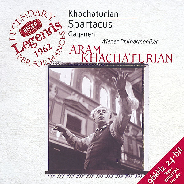 Khachaturian: Spartacus, Gayaneh, The Seasons, Aram Khatchaturian, Ernest Ansermet, Wp, Osr