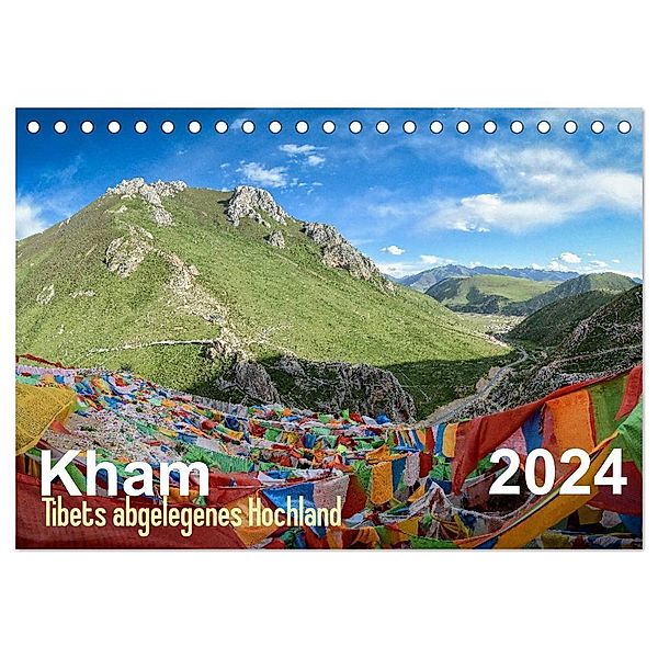 Kham - Tibets abgelegenes Hochland (Tischkalender 2024 DIN A5 quer), CALVENDO Monatskalender, Jakob Michelis