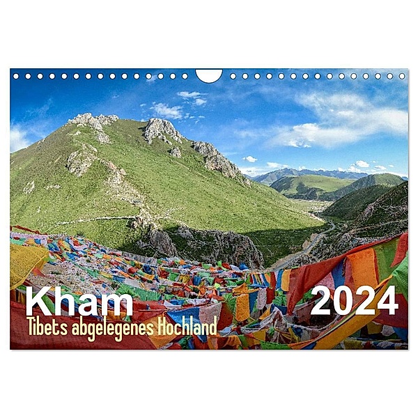 Kham - Tibets abgelegenes Hochland (Wandkalender 2024 DIN A4 quer), CALVENDO Monatskalender, Jakob Michelis