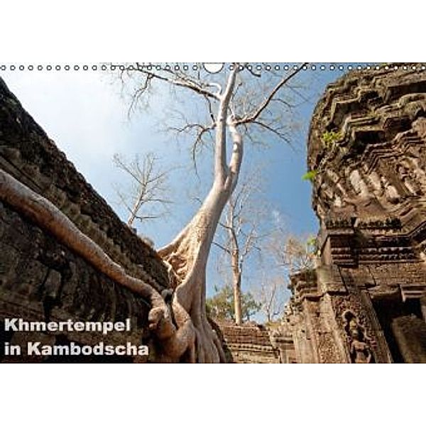 Khmertempel in Kambodscha (Wandkalender 2016 DIN A3 quer), Michaela Schneider