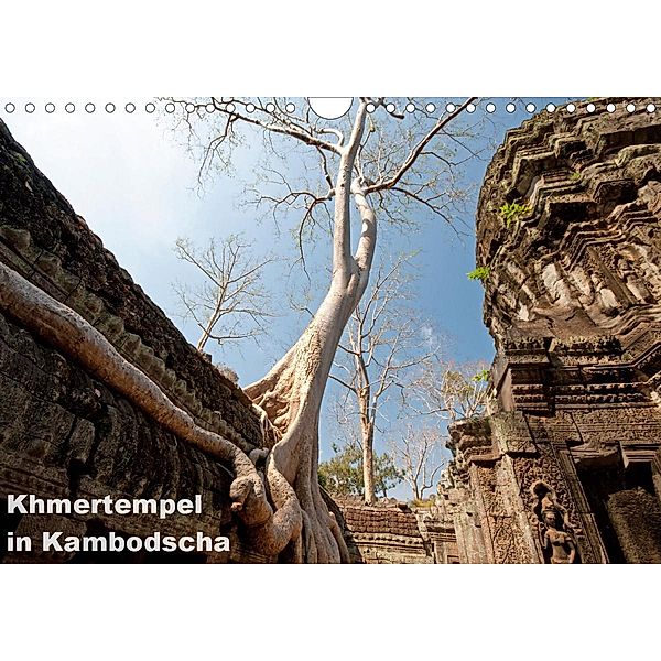 Khmertempel in Kambodscha (Wandkalender 2021 DIN A4 quer), Michaela Schneider
