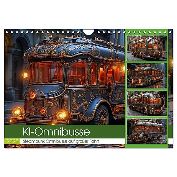 KI-Omnibusse (Wandkalender 2025 DIN A4 quer), CALVENDO Monatskalender, Calvendo, Steffen Gierok-Latniak