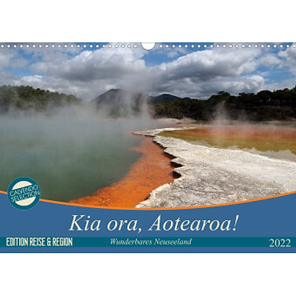 Kia ora, Aotearoa - Wunderbares Neuseeland (Wandkalender 2022 DIN A3 quer), Flori0