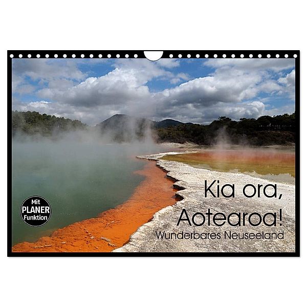 Kia ora, Aotearoa - Wunderbares Neuseeland (Wandkalender 2024 DIN A4 quer), CALVENDO Monatskalender, Flori0