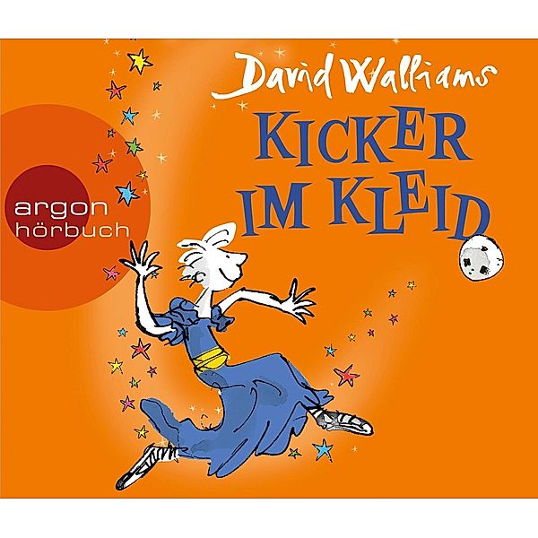 Kicker im Kleid, 3 Audio-CDs, David Walliams