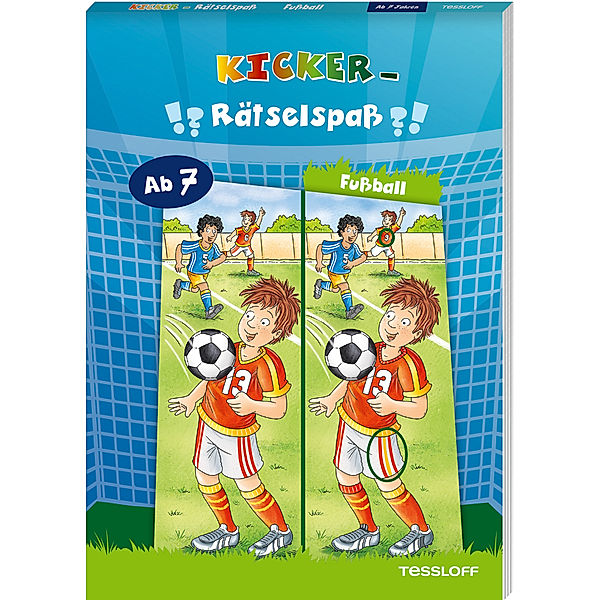 Kicker-Rätselspaß. Fußball