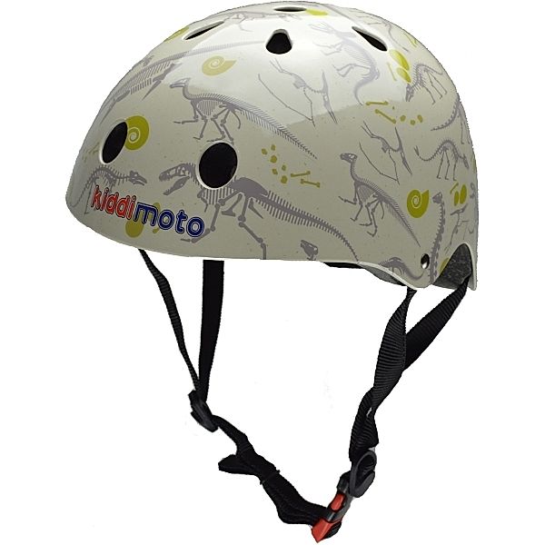 kiddimoto® Fahrrad Helm Fossil Dino Gr. S (2-5 Jahre)