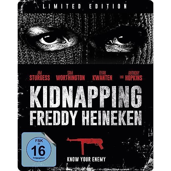 Kidnapping Freddy Heineken Limited Edition, Anthony Hopkins, Sam Worthington, Jim Sturgess