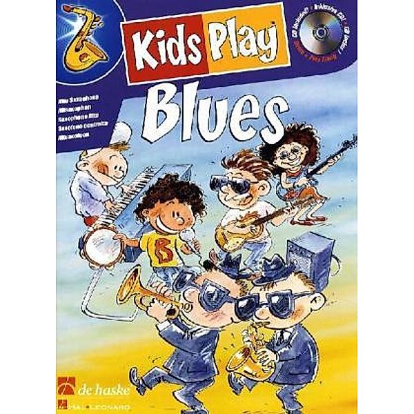 Kids Play Blues - Altsaxophon, m. Audio-CD, Jaap Kastelein, Klaas de Jong