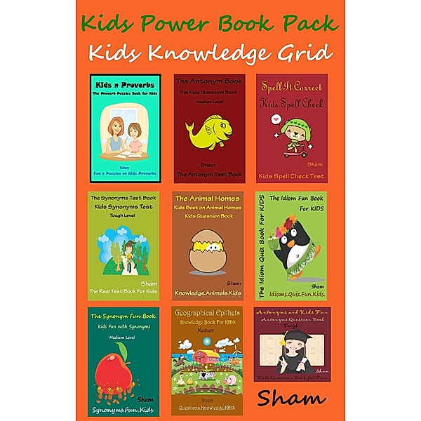 Kids Power Book Pack: Kids Knowledge Grid / QPUB, Sham