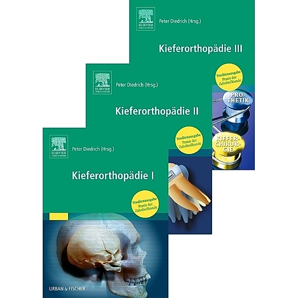 Kieferorthopädie, Studienausgabe, 3 Bde.