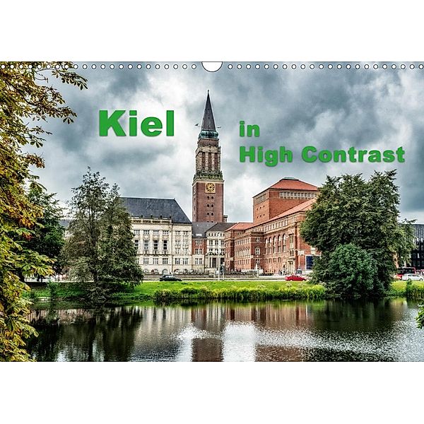 Kiel in High Contrast (Wandkalender 2021 DIN A3 quer), Michael-Kurt Prüfert