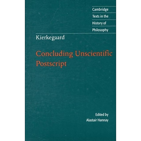 Kierkegaard: Concluding Unscientific Postscript