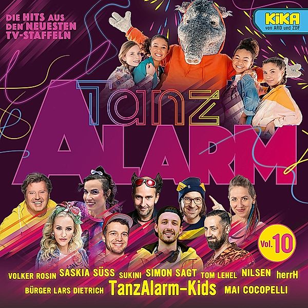 Kika Tanzalarm 10, Various
