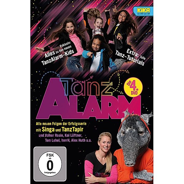 KiKa Tanzalarm - Die 4. DVD, Diverse Interpreten