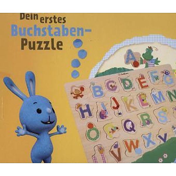 Kikaninchen, Dein erstes Buchstaben-Puzzle (Kinderpuzzle)