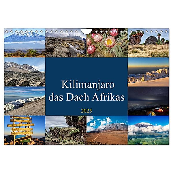 Kilimanjaro - das Dach Afrikas (Wandkalender 2025 DIN A4 quer), CALVENDO Monatskalender, Calvendo, Susan Michel